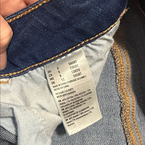 American Eagle Outfitters Dark Blue Skinny Jeans - Picture 3 of 4